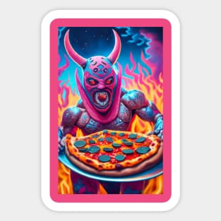 Pizza Demon #3 Sticker